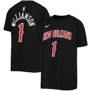 Nike NBA New Orleans Pelicans Zion Williamson Shirt Sz S Basketball Dri Fit Tee
